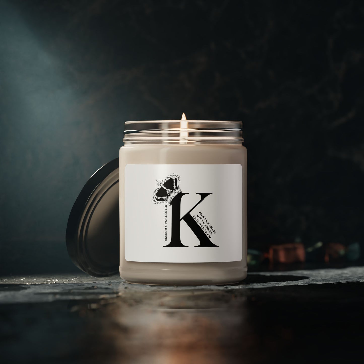 Kingdom "K" Candle