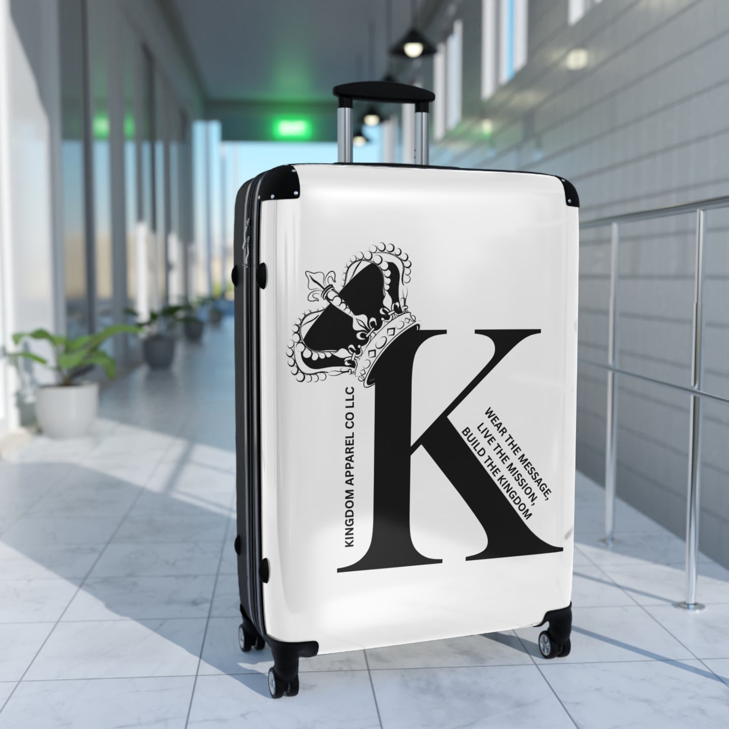 Kingdom "K" Travel Suitcase