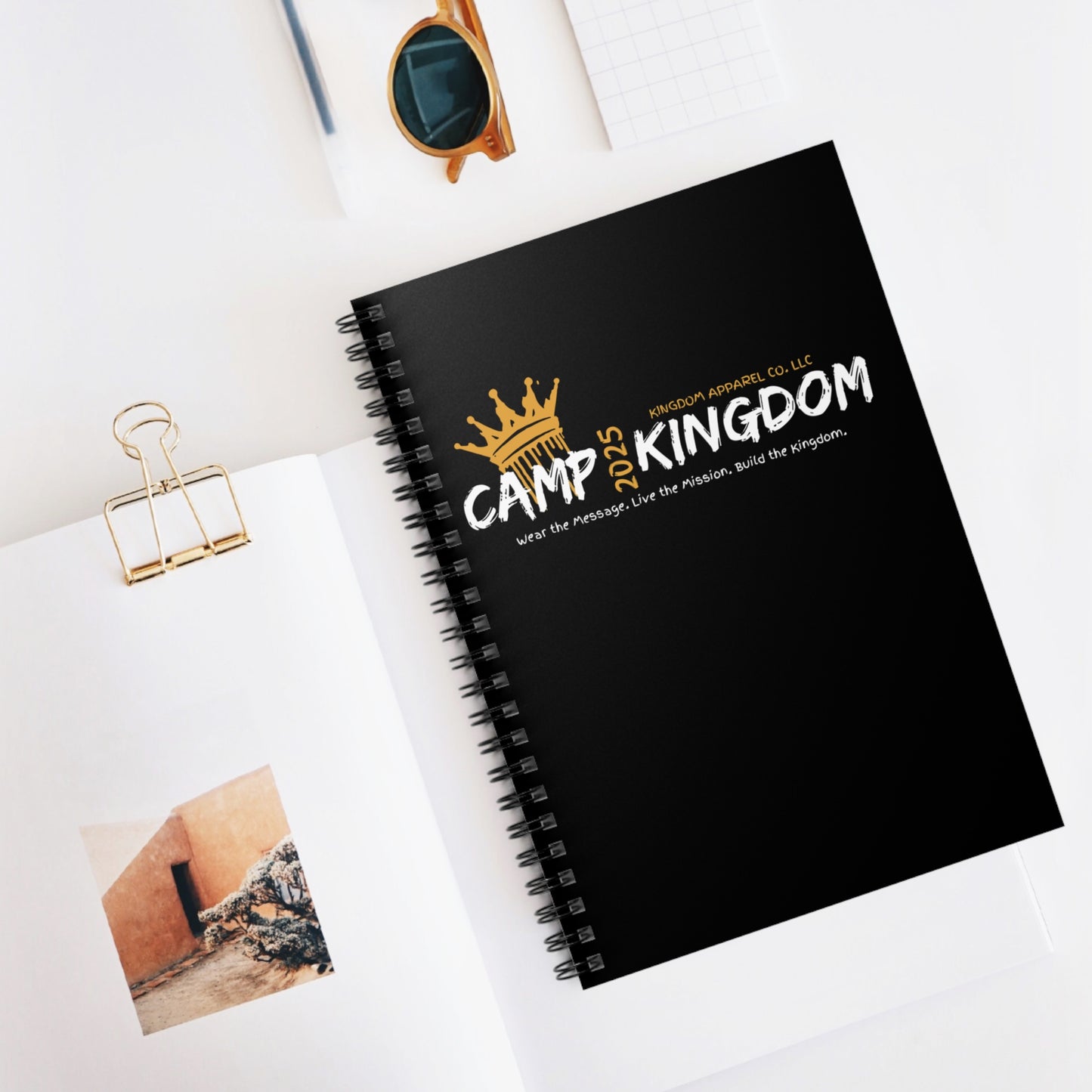 Camp Kingdom Spiral Notebook