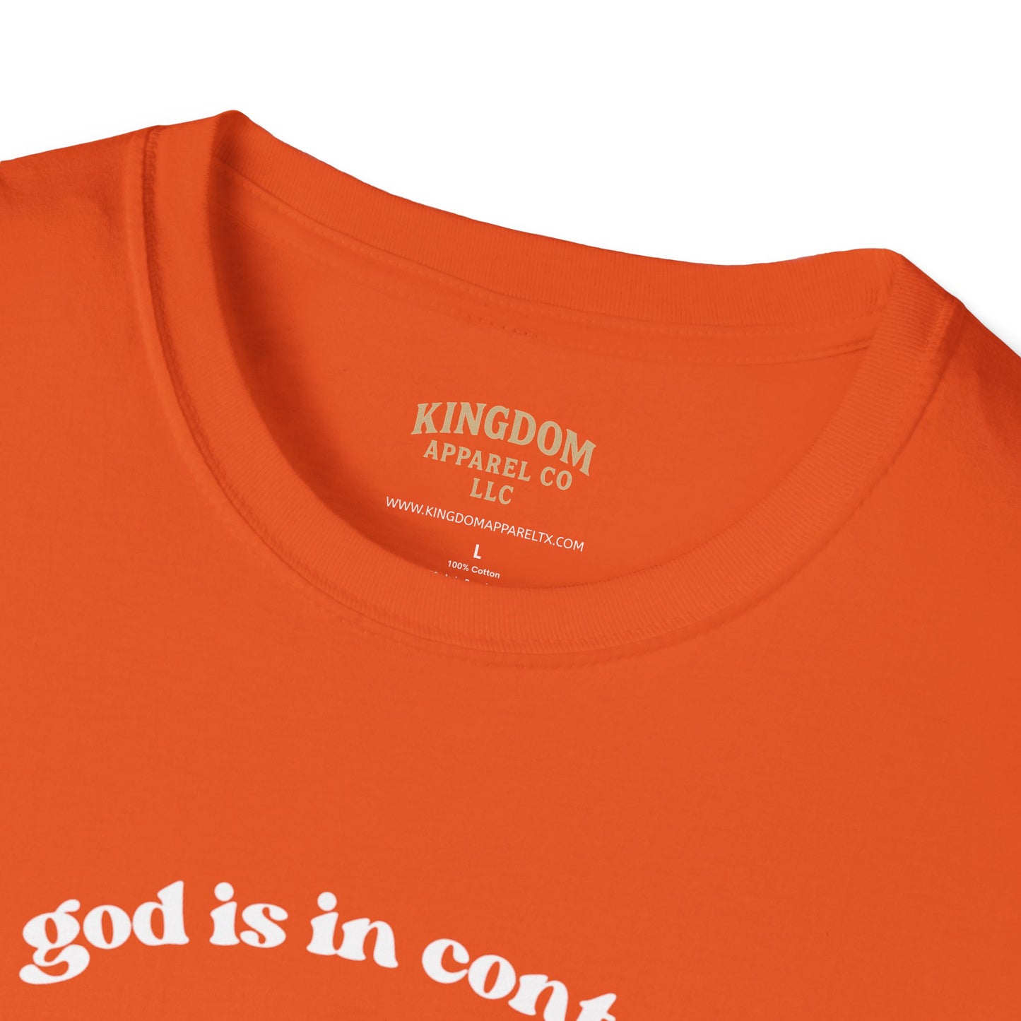 God's Control Tee